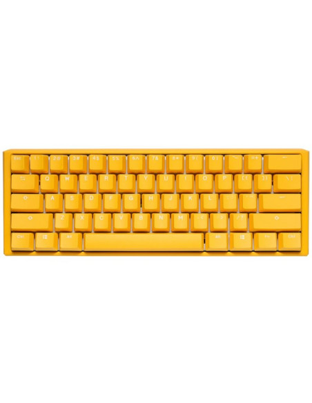 Ducky one 3 mini yellow klawiatura gaming usb qwerty us english żółty