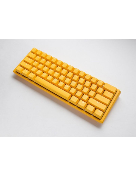 Ducky one 3 mini yellow klawiatura gaming usb qwerty us english żółty