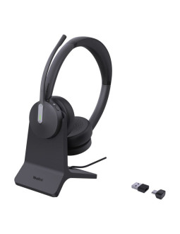 Zestaw słuchawkowy yealink bh70 dual teams z podstawką ładującą usb-c/a 2