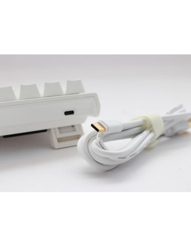 Ducky dkon2061st klawiatura gaming usb qwertz niemiecki biały