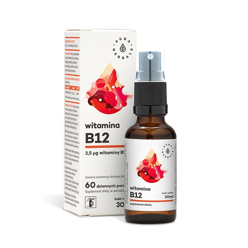 Witamina B12 w aerozolu (30 ml)