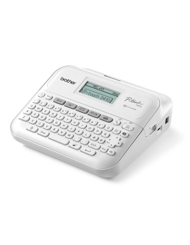 Brother pt-d410vp drukarka etykiet zink (zero-ink) 180 x 180 dpi przewodowa tze qwerty