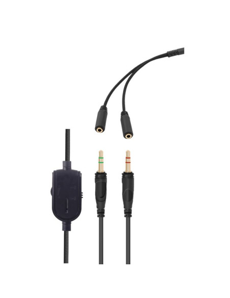 Arozzi aria zestaw słuchawkowy przewodowa opaska na głowę gaming czarny