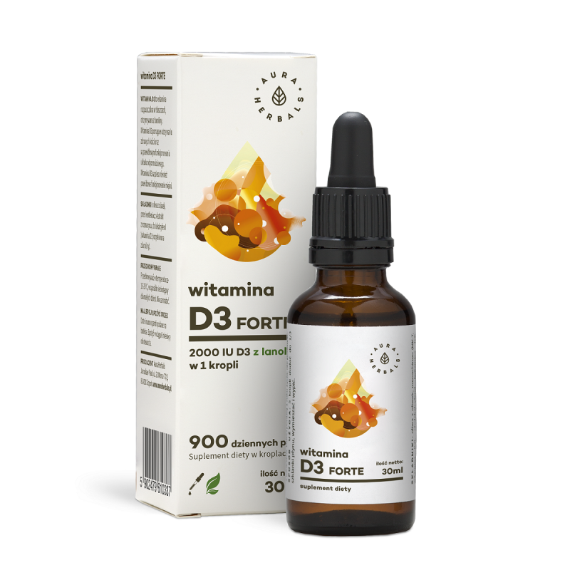 Witamina D3 Forte w kroplach (30 ml)