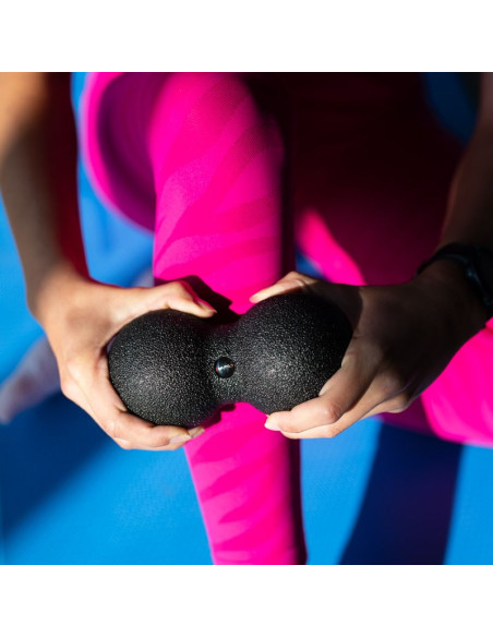 Podwójna piłka do masażu / duo ball hms blm02 8*16cm