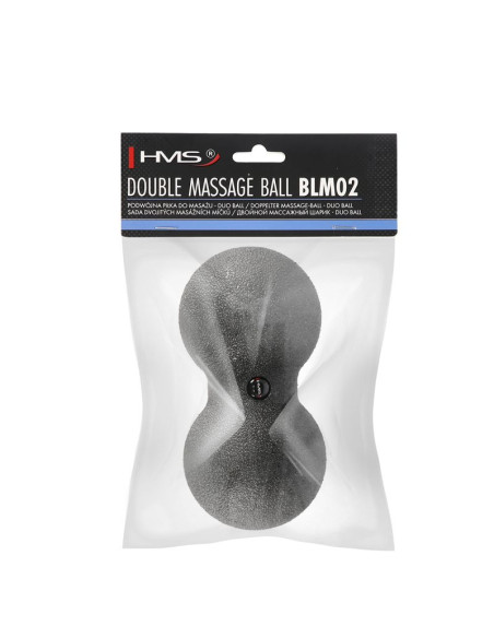 Podwójna piłka do masażu / duo ball hms blm02 8*16cm