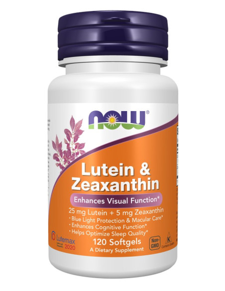 Luteina 25 Mg I Zeaksantyna 5 Mg (120 Kaps.)