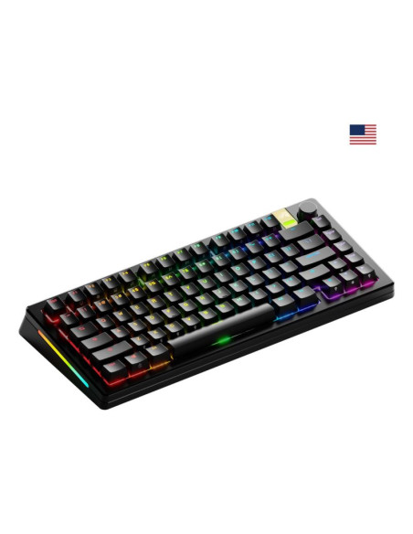 Glorious gaming gmmk 3 pro he klawiatura qwerty us english czarny