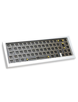 Ducky outlaw 65 klawiatura uniwersalne usb us english srebrny 2