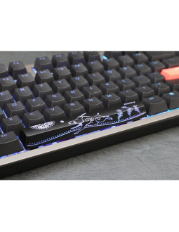 Ducky shine 7 klawiatura gaming usb niemiecki czarny 2