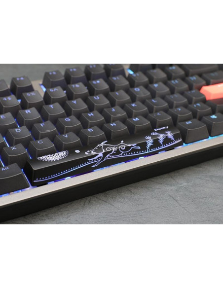 Ducky shine 7 klawiatura gaming usb niemiecki czarny
