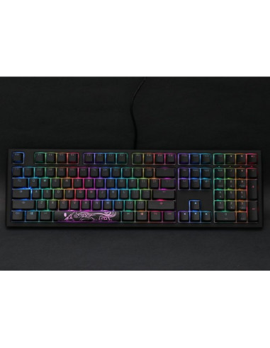 Ducky shine 7 klawiatura gaming usb niemiecki czarny