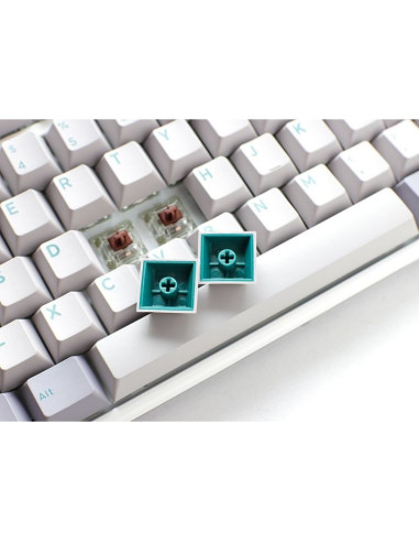 Ducky one 3 tkl mist grey klawiatura gaming usb niemiecki szary