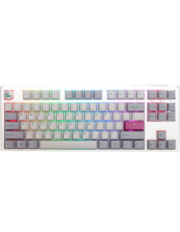 Ducky one 3 tkl mist grey klawiatura gaming usb us english szary