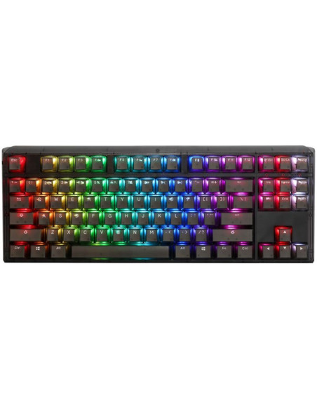 Ducky one 3 aura tkl klawiatura gaming usb qwerty amerykański międzynarodowy czarny
