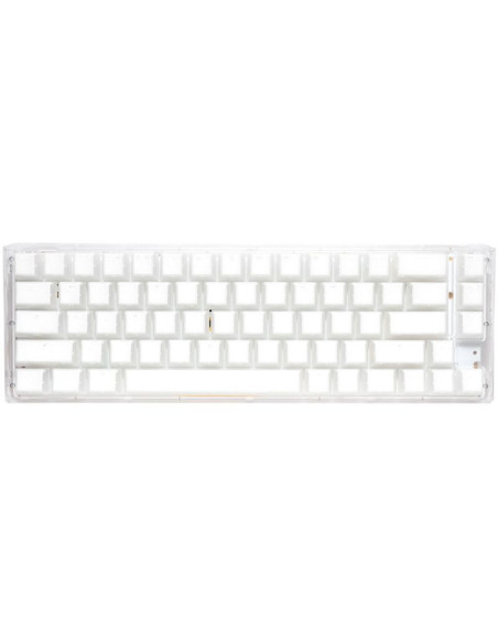 Ducky one 3 aura white sf klawiatura gaming usb qwerty amerykański międzynarodowy biały