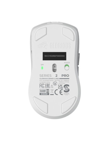 Bezprzewodowa mysz do gier glorious series 2 pro - biała