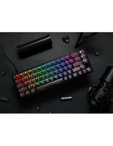 Ducky one 3 aura sf klawiatura gaming usb qwerty amerykański międzynarodowy czarny