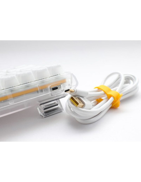 Ducky one 3 sf klawiatura gaming usb biały