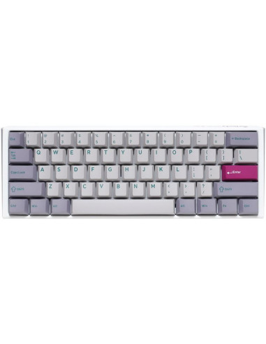 Ducky one 3 mini mist grey klawiatura gaming usb us english szary