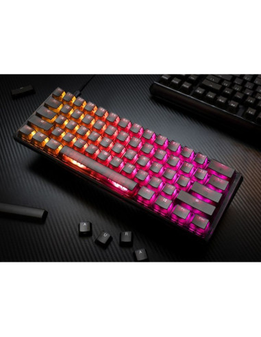 Ducky one 3 aura mini mx speed us klawiatura gaming usb qwerty amerykański międzynarodowy czarny