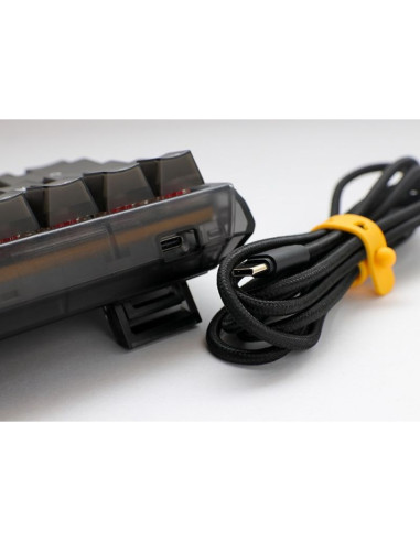 Ducky one 3 aura mini klawiatura gaming usb qwerty amerykański międzynarodowy czarny