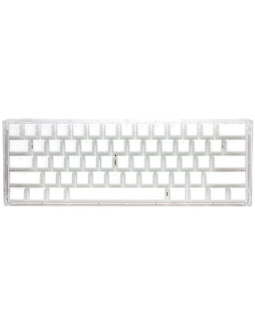 Ducky one 3 aura white mini klawiatura gaming usb qwerty amerykański międzynarodowy biały