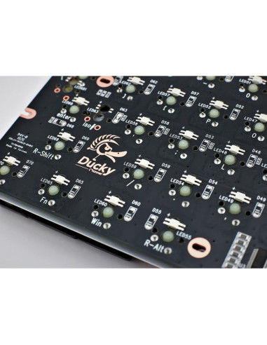 Ducky one 2 mini rgb klawiatura gaming usb us english czarny