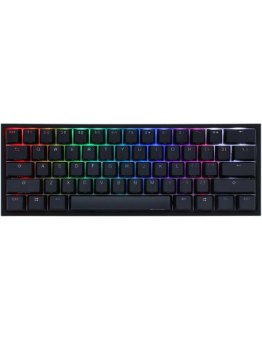Ducky one 2 pro mini klawiatura gaming usb czarny