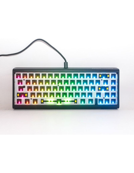 Klawiatura gamingowa ducky tinker 65 barebone, rgb - (iso-de) (pkti2367ist-iso01)