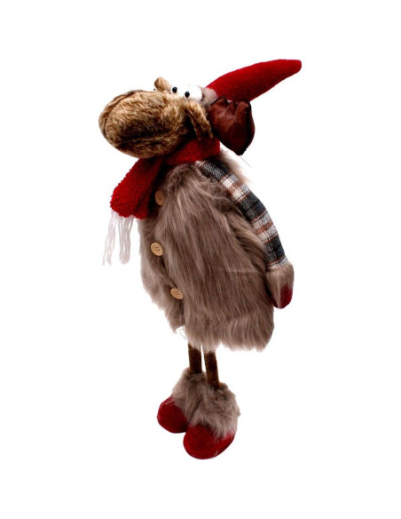 Renifer świąteczny dekoracyjny pluszowy 62-67cm