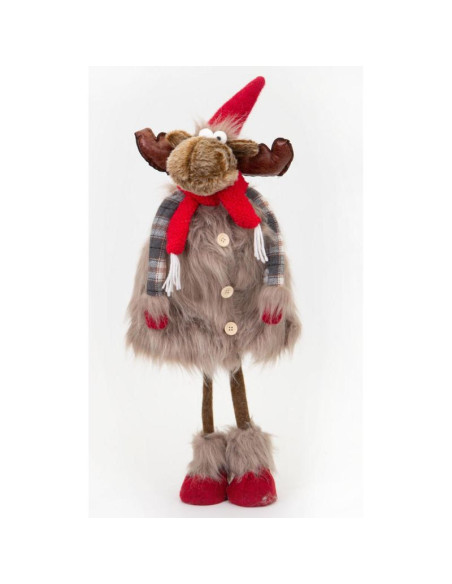 Renifer świąteczny dekoracyjny pluszowy 62-67cm