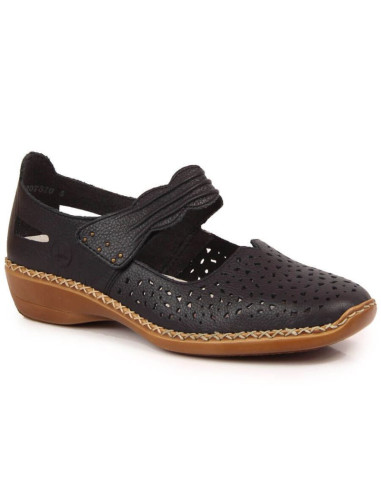 Półbuty skórzane rieker w rkr139