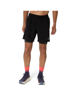 Spodenki asics road 2n1 7in short m