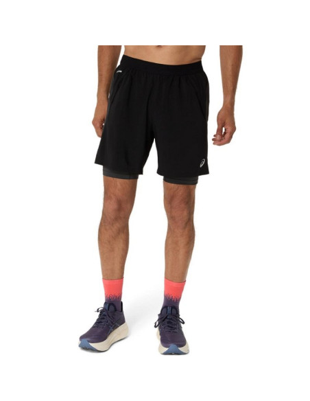 Spodenki asics road 2n1 7in short m