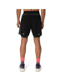 Spodenki asics road 2n1 7in short m 2