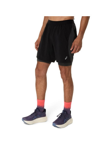 Spodenki asics road 2n1 7in short m