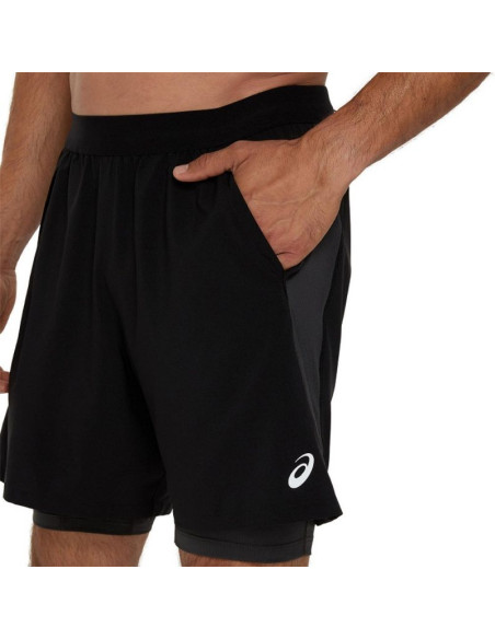 Spodenki asics road 2n1 7in short m