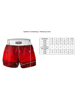 Spodenki masters do kickboxingu skb-w m 2