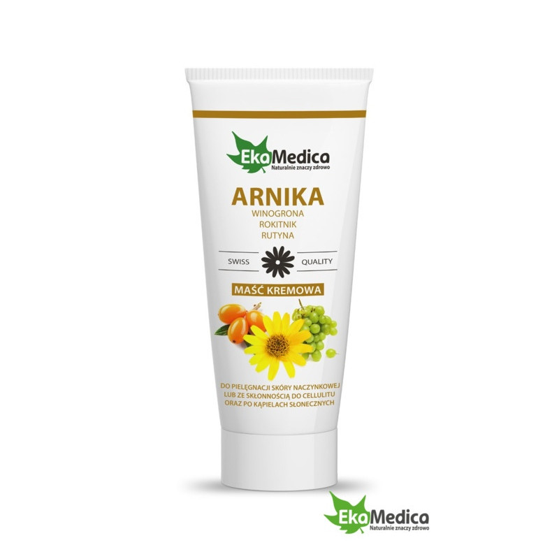 Maść Arnika + Winogrona + Rokitnik + Rutyna (200 ml)