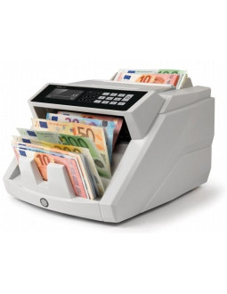 Safescan 2465-s - liczarka banknotów - wykrywanie falsyfikatów - automatyczna - eur, gbp, chf, usd, pln, sek, nok - szary