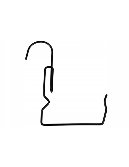 Wieszak hak uchwyt do skrzynek balkonowych agrohang czarny