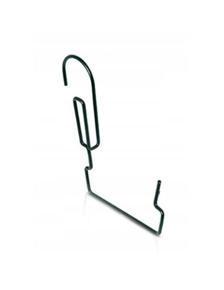 Wieszak hak uchwyt do skrzynek balkonowych agrohang czarny