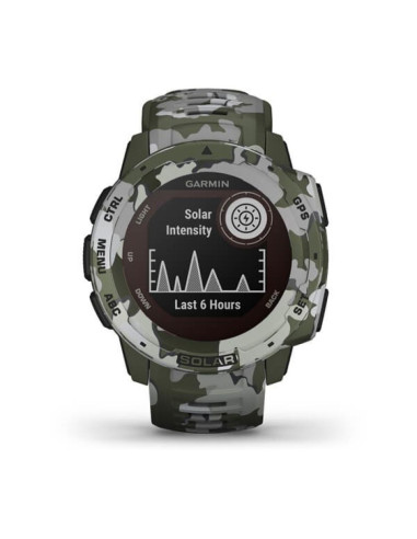 Zegarek garmin instinct solar camo zielony (010-02293-06)