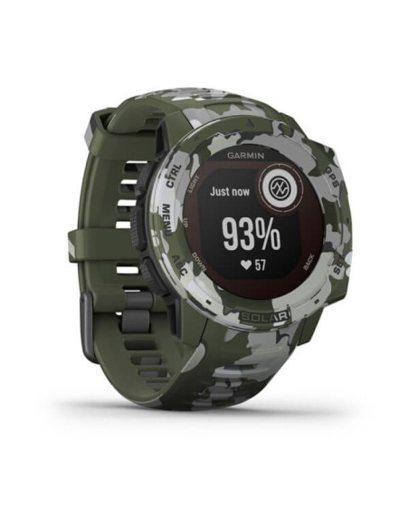 Zegarek garmin instinct solar camo zielony (010-02293-06)