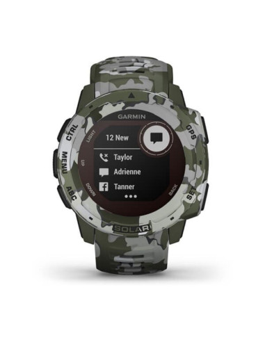 Zegarek garmin instinct solar camo zielony (010-02293-06)