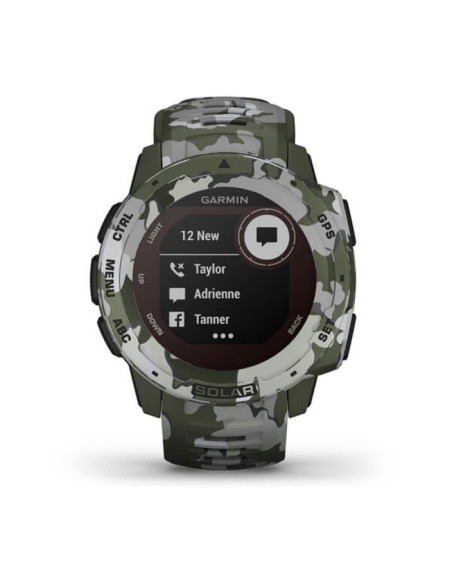 Zegarek garmin instinct solar camo zielony (010-02293-06)