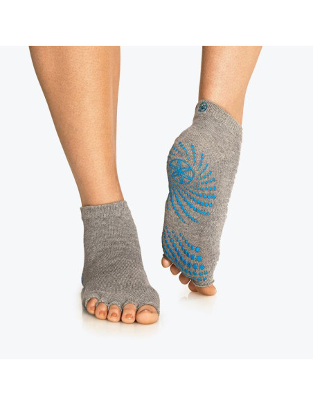 Skarpety antypoślizgowe szare