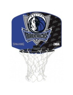 Mini tablica spalding dallas mavericks z piłką