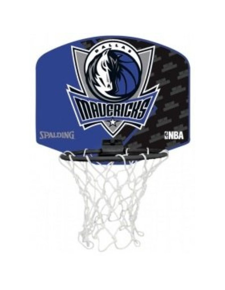 Mini tablica spalding dallas mavericks z piłką